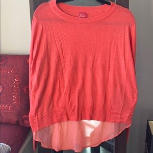 Oversized light sweater